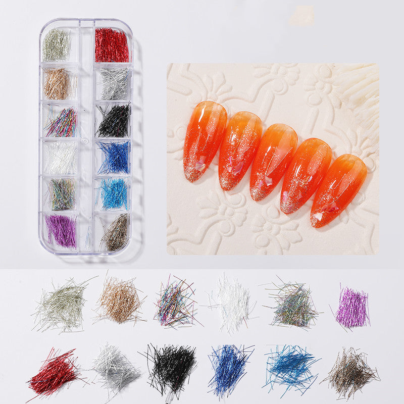 Diamond Rhinestone Butterfly Nail Stickers Set - Pearl & Shell Pieces for Nail Art