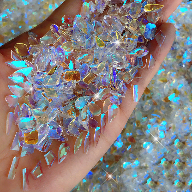 Diamond Nail Art Rhinestones Set - Multiple Styles for Manicure Decor