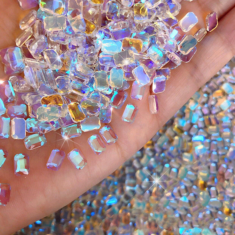 Diamond Nail Art Rhinestones Set - Multiple Styles for Manicure Decor