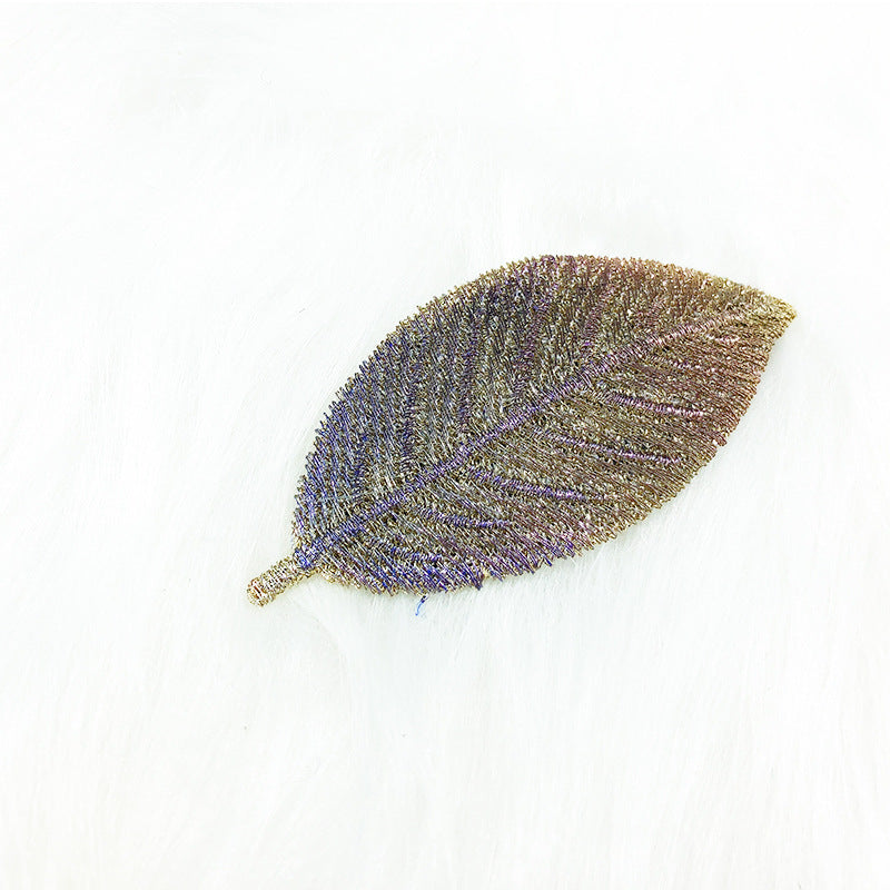 Elegant Gradient Color Hairpin Side Clip Hair Accessory for Women