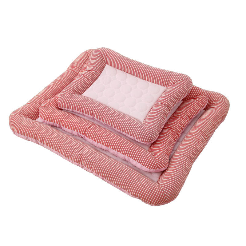 Pet Cooling Mat Bed for Dogs Cats Puppy Kittens Summer Cooling Blanket Ice Silk