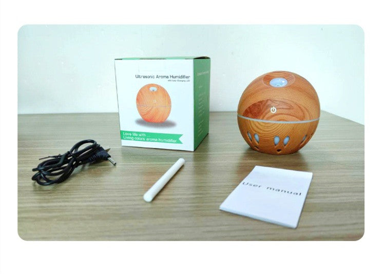 Colorful Night Light Humidifier with Atomizer and LED Colorful Lighting