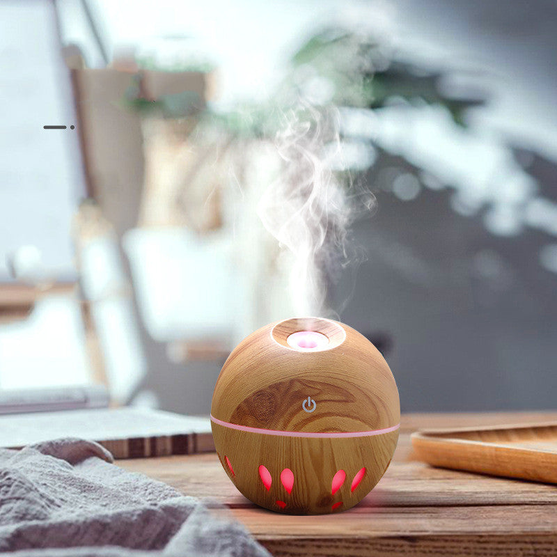 Colorful Night Light Humidifier with Atomizer and LED Colorful Lighting