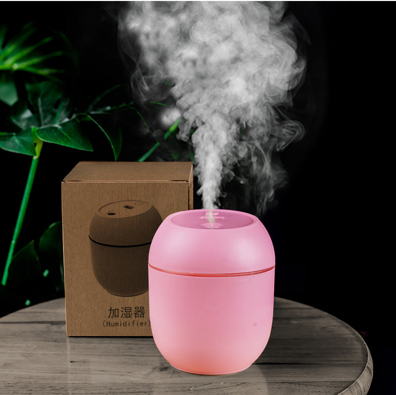 USB Car & Household Humidifier with Aromatherapy Large Capacity Silent Operation