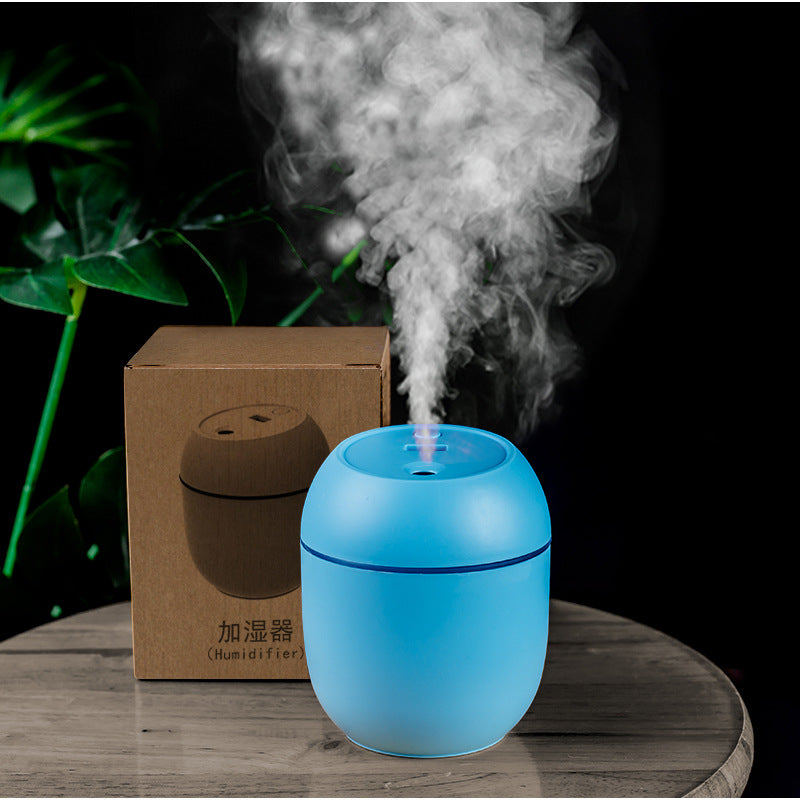 USB Car & Household Humidifier with Aromatherapy Large Capacity Silent Operation