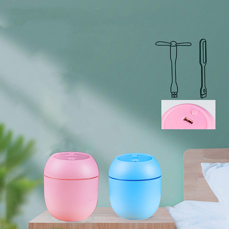 USB Car & Household Humidifier with Aromatherapy Large Capacity Silent Operation