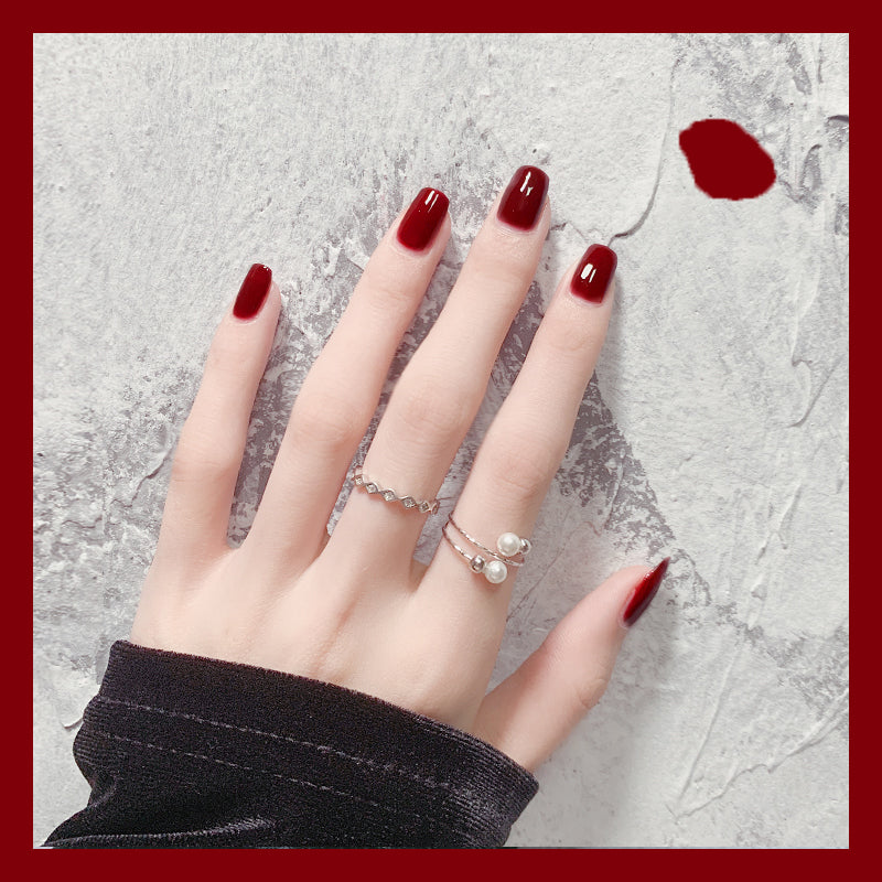 Quick Dry Durable Nail Polish - White Autumn & Winter Colors