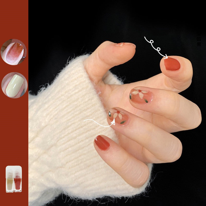 Fast-Drying Nail Polish - 6 Shades, Colorful & Lasting