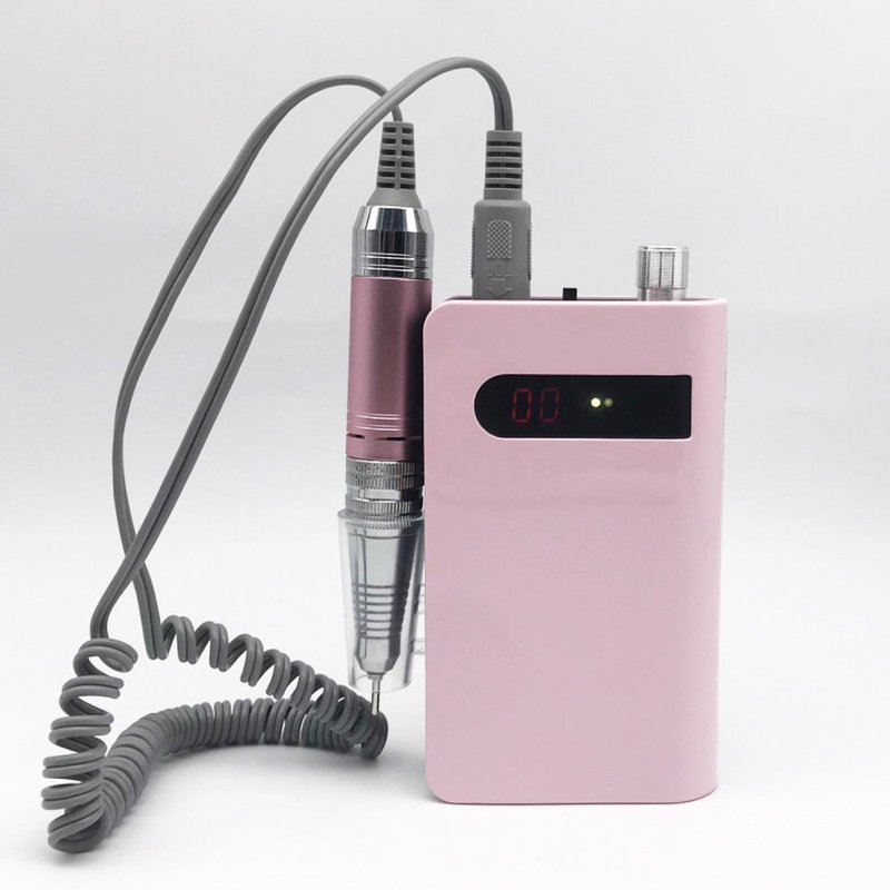 Cordless Nail Polisher with Charging - Pink
