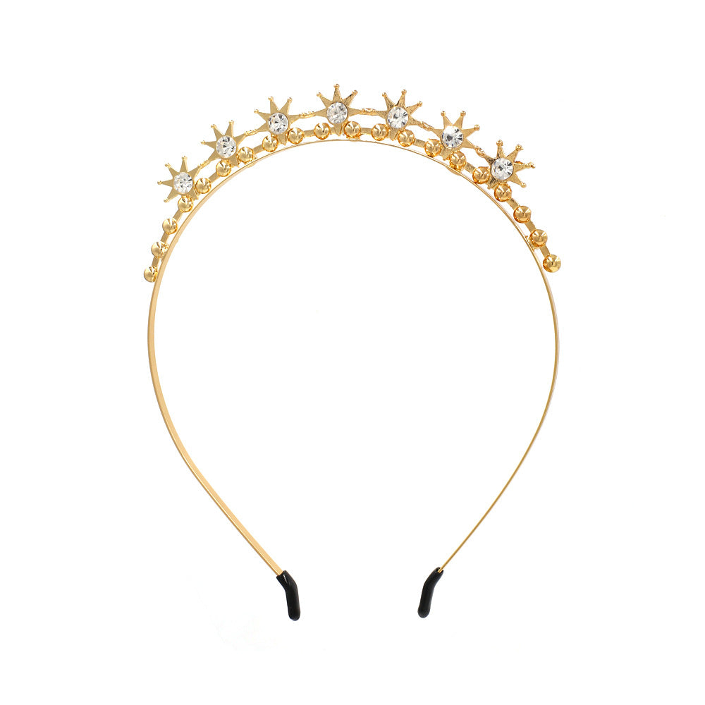 Pearl & Diamond Inlaid Headband