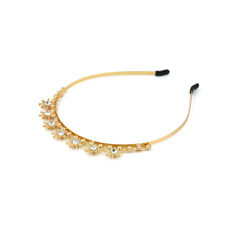 Pearl & Diamond Inlaid Headband