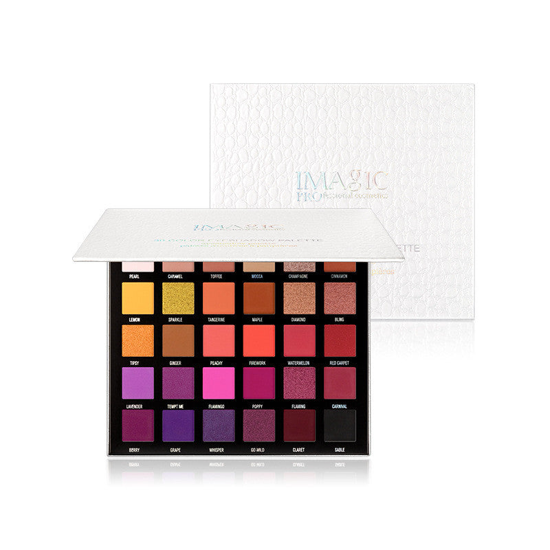 Colorful Matte & Pearlescent Eyeshadow Palette Waterproof Long-Lasting Makeup Set