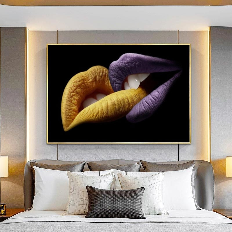 Living Room Bedroom Canvas Painting Wall Art - Modern Rectangular Decor
