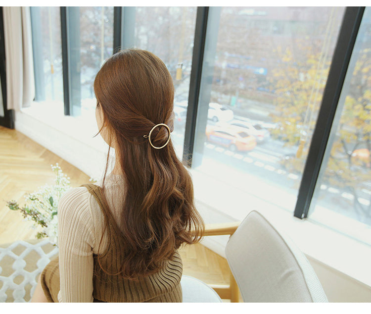Elegant Women's Mosaic Hair Clip - Multiple Styles