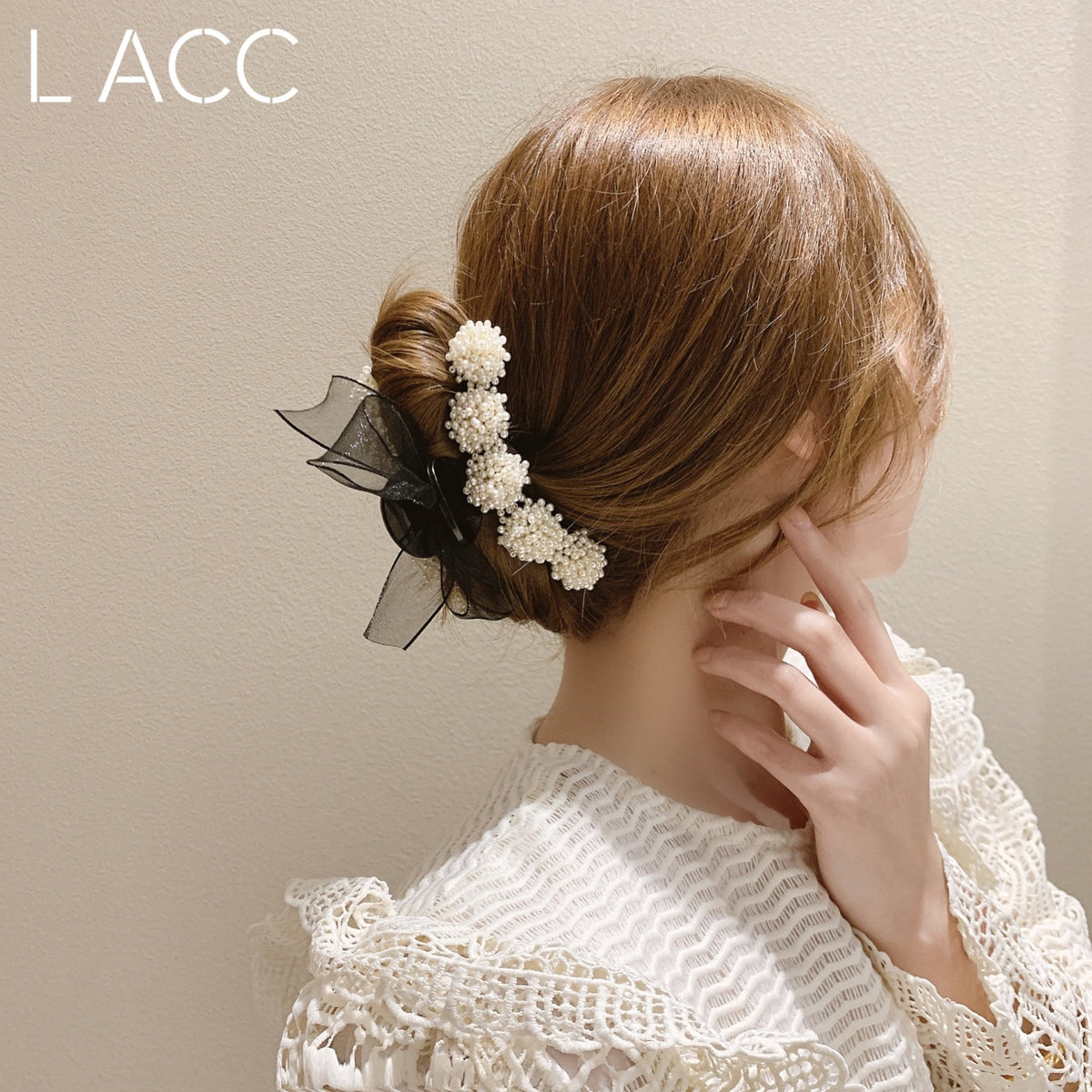 Pearl Claw Hair Clip - Multiple Sizes