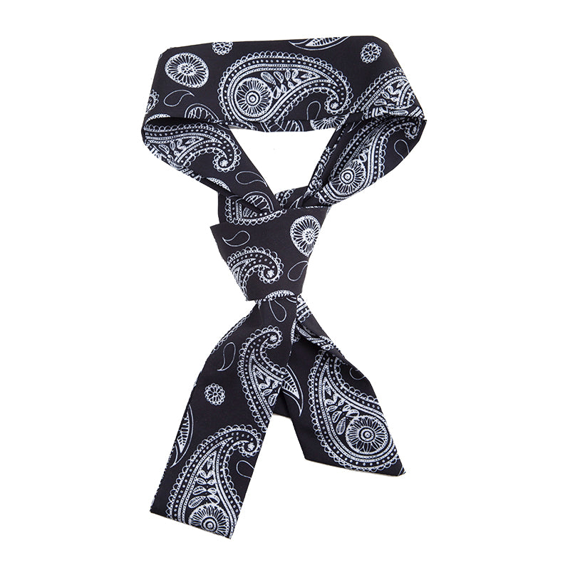 Silk Scarf Hair Tie - Japanese Korean Style