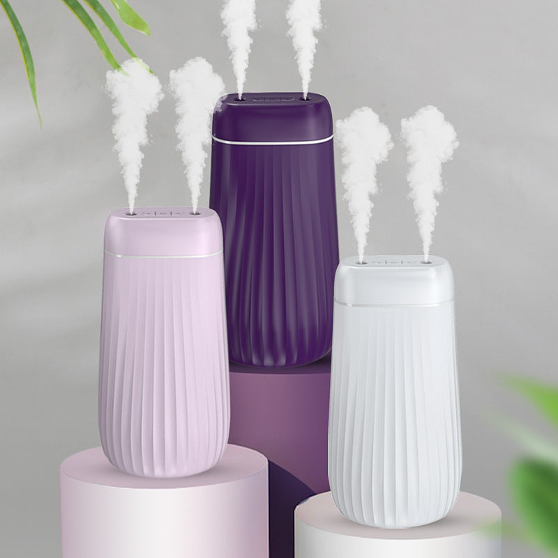 Nano Dual-Head USB Humidifier for Desktop Home & Office Use