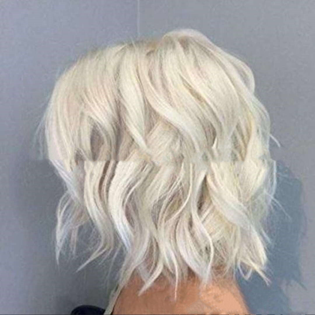 Short Curly Wig for Women - Gold