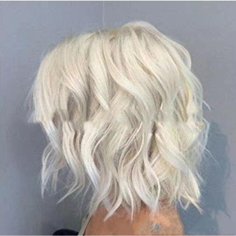Short Curly Wig for Women - Gold