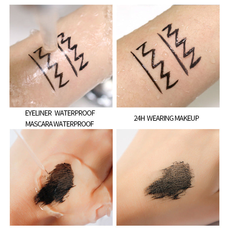 Eyeliner and Mascara Makeup Set - Eye Makeup Kit with Multiple Colors