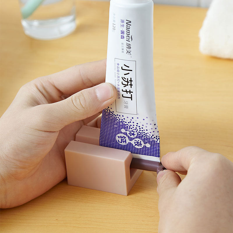 Home Toothpaste Squeezer - Manual Toothpaste Dispenser for Bathroom Storage