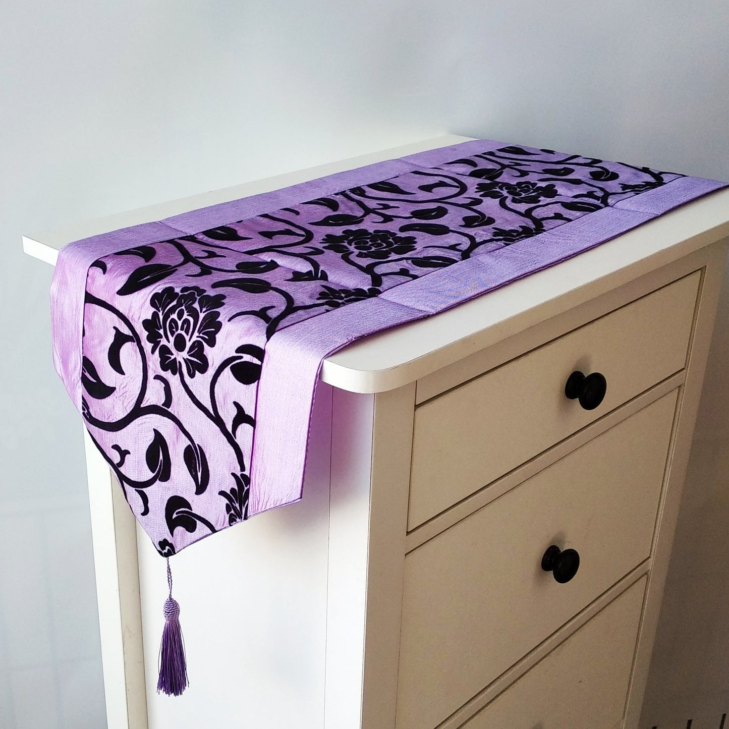 Minimalist Table Runner for Coffee Table Imitation Silk 200x30cm Home Decor
