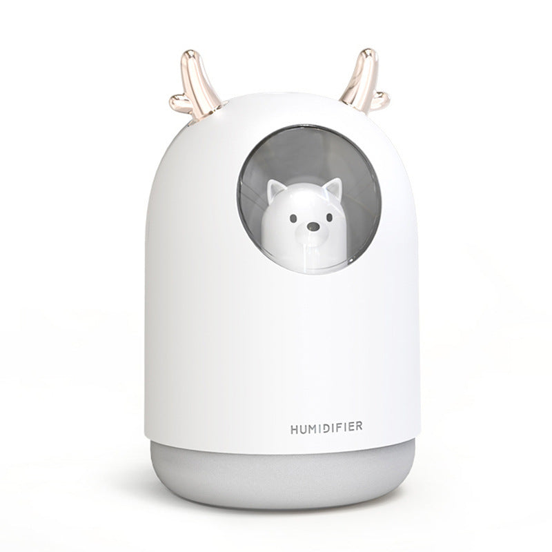 Mini USB Pet Bear Humidifier for Bedroom and Home - Quiet, Portable