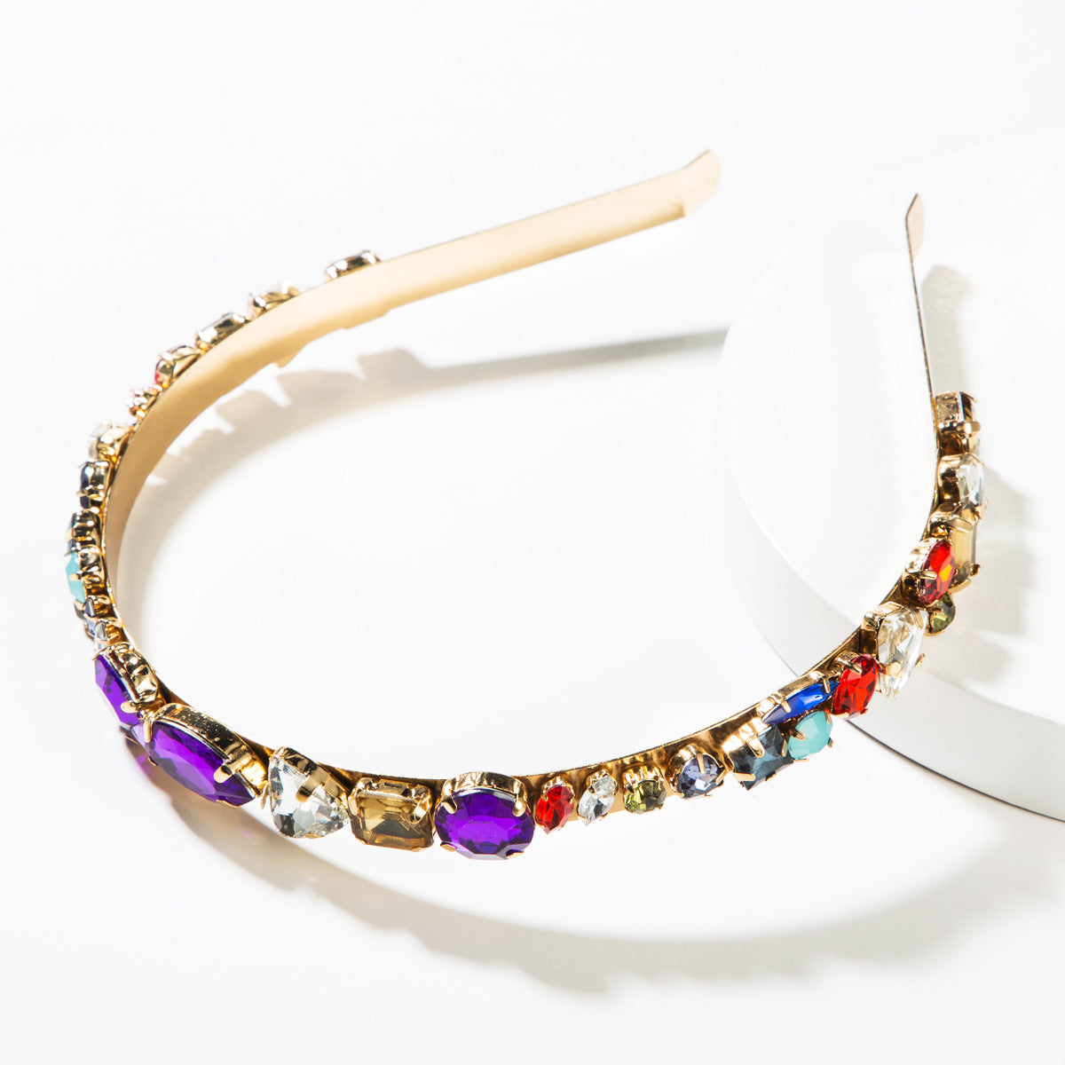 Alloy Diamond Hair Band - Colorful