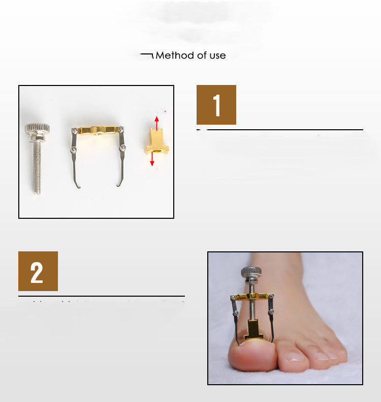 Pedicure Toe Nail Clippers Kit for Manicure and Nail Care - Stainless Steel, Multi-Color