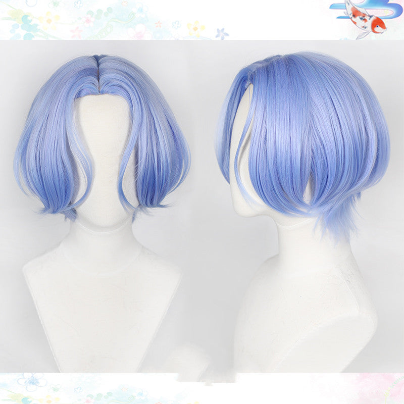 Anime Cosplay Wig - Blue High Temperature Synthetic Hair