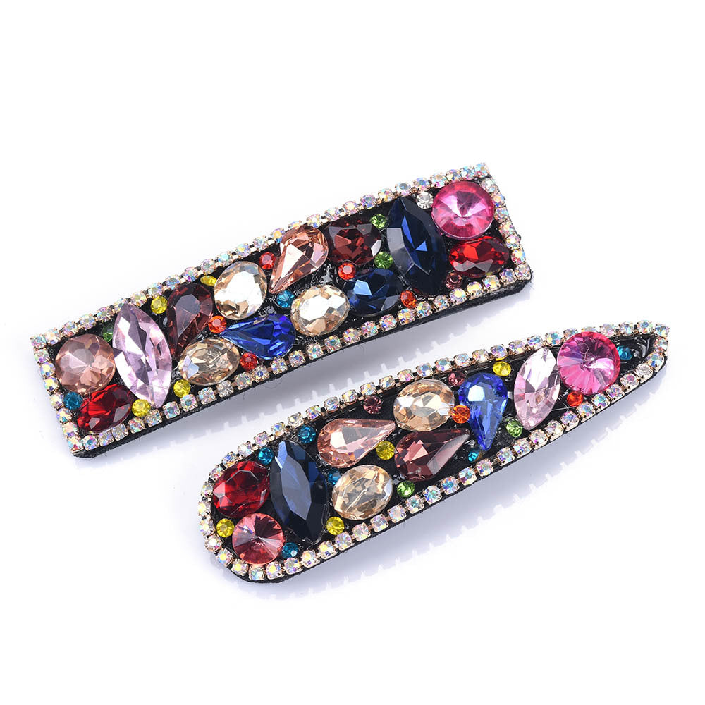 Geometric Diamond Hairpin - Colorful