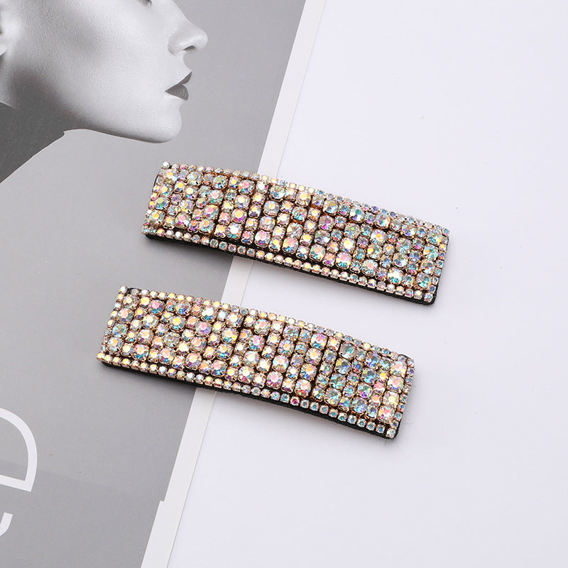 Rhinestone Hair Clip Set - BB Clips, SET11