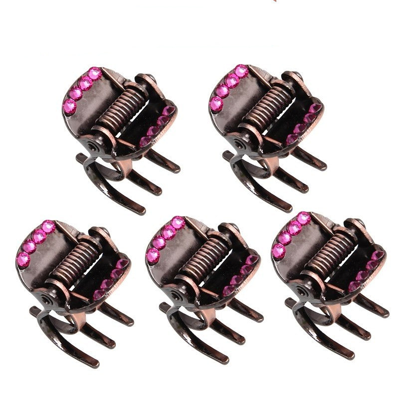 Mini Hair Clips - 5 Pack Korean Style