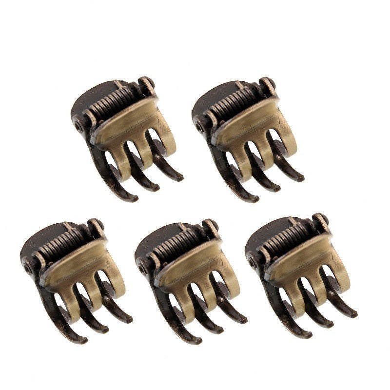 Mini Hair Clips - 5 Pack Korean Style