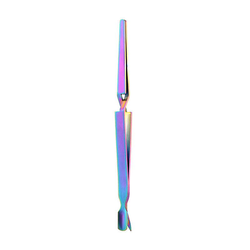 Multifunctional Stainless Steel Nail Art Clip - Manicure Tool with Color Variants