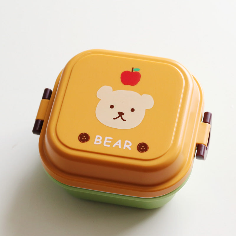 Children's Fruit Box Set - Portable Plastic Outing Storage for Kids