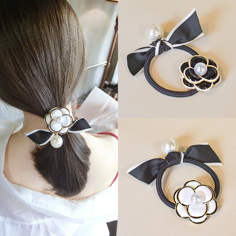 Pearl Hair Rope Korean Style Mori Girl Metal Hairband