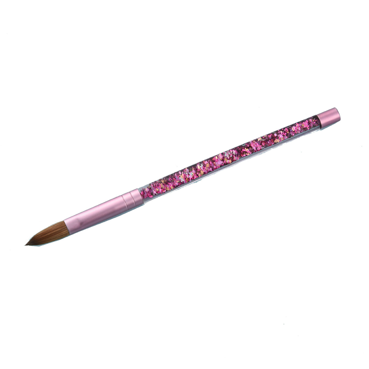 Mink Hair Nail Art Pen - Pink