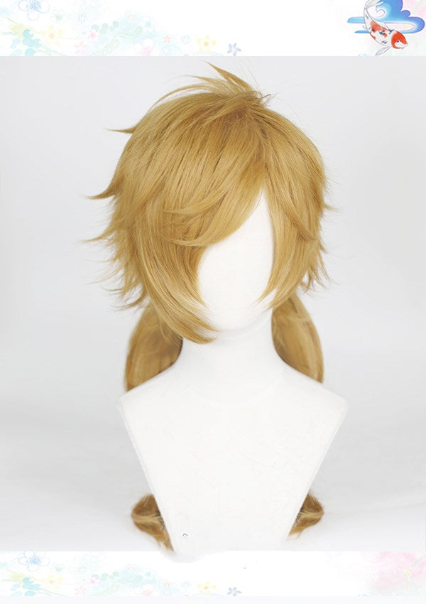 Yellow Cosplay Wig - Extra Thick Ponytail