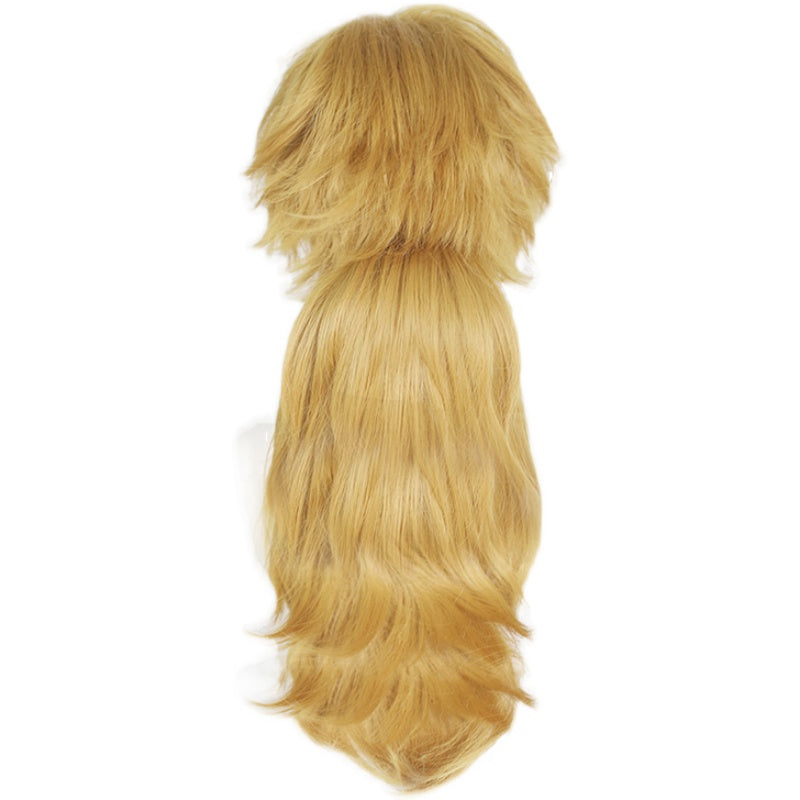 Yellow Cosplay Wig - Extra Thick Ponytail
