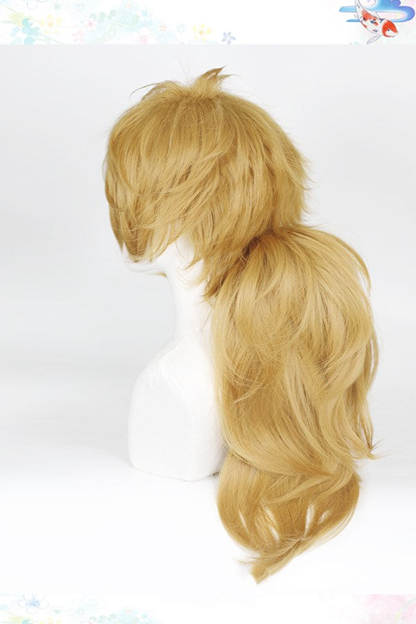Yellow Cosplay Wig - Extra Thick Ponytail