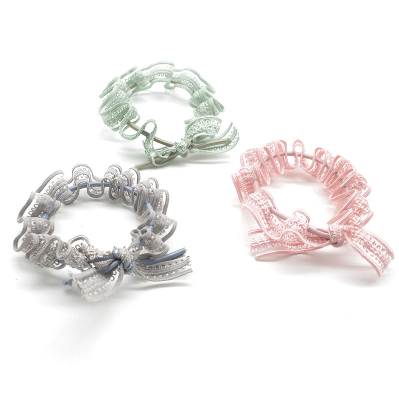 Fashionable Ladies Lace Knot Hair Circle Hair Accessory - Multiple Colors