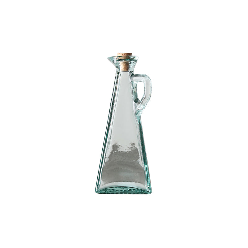 Glass Oil Dispenser Pot for Kitchen Seasoning & Cooking - Transparent