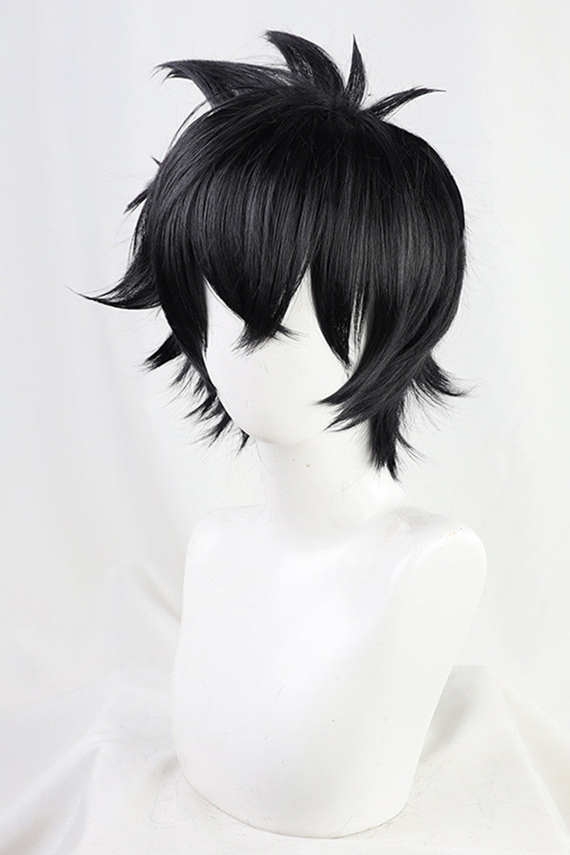 Black Cosplay Wig for Costume and Themed Events
