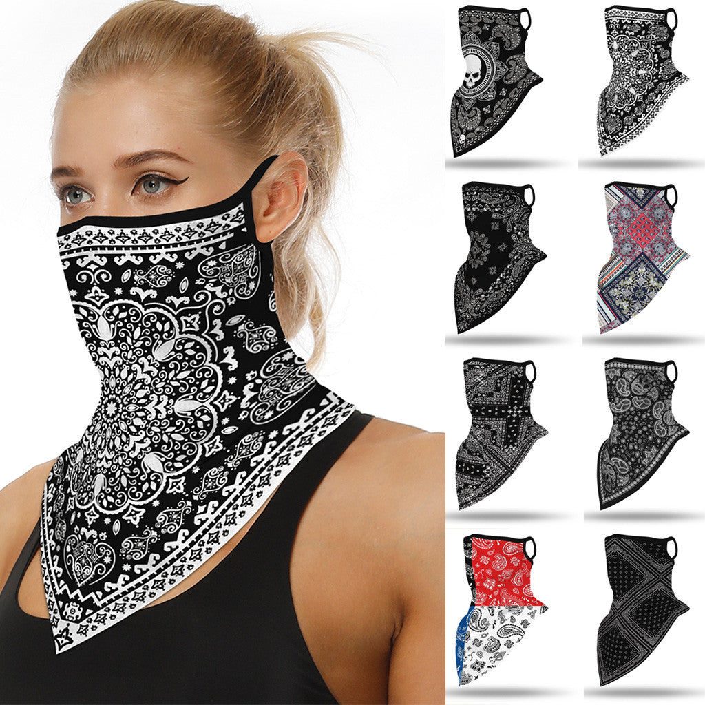 Insect Repellent Riding Mask - Mesh Cloth Face Cover