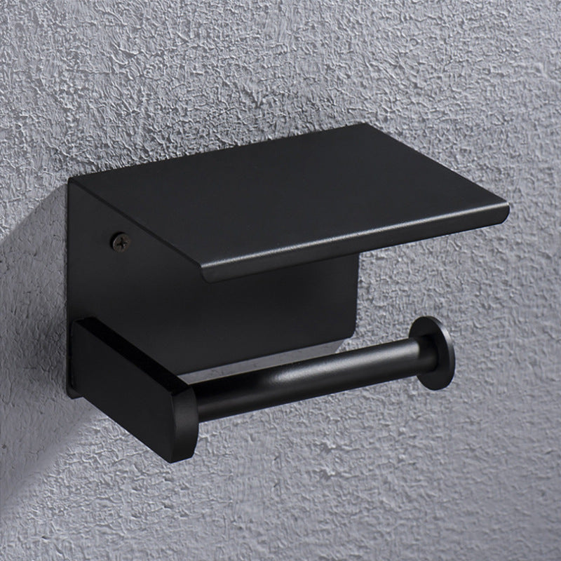 Waterproof Toilet Paper Tissue Holder with Tray - Bathroom Storage
