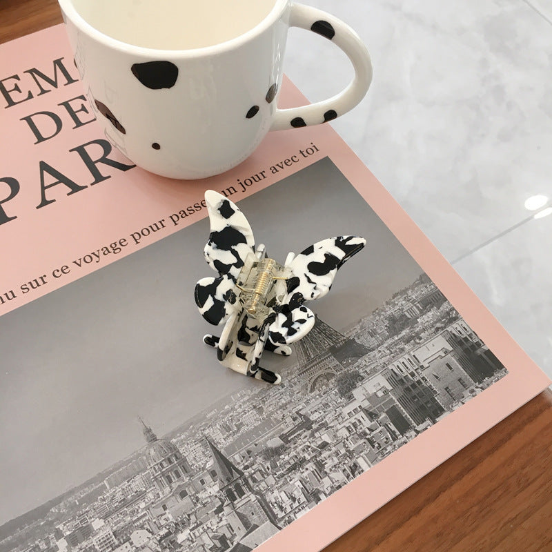 Butterfly Hair Clip - Acetate Sheet Catch Clip