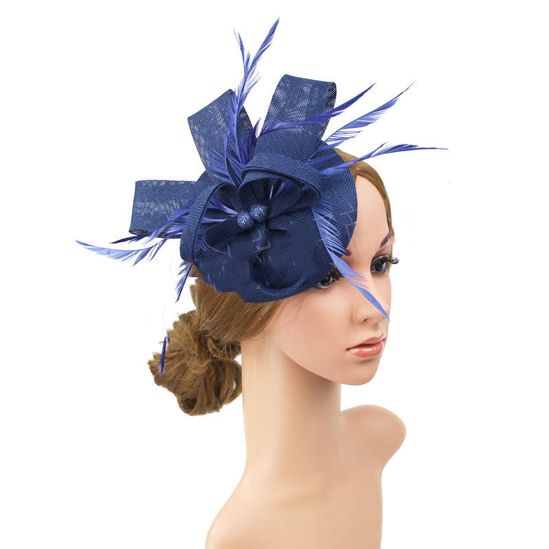 Linen Flower Headdress - Party & Wedding Hair Accessory