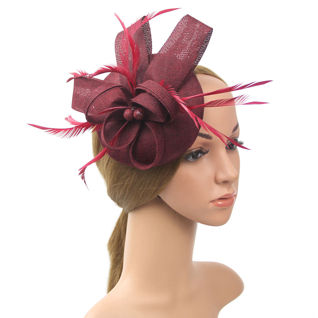 Linen Flower Headdress - Party & Wedding Hair Accessory