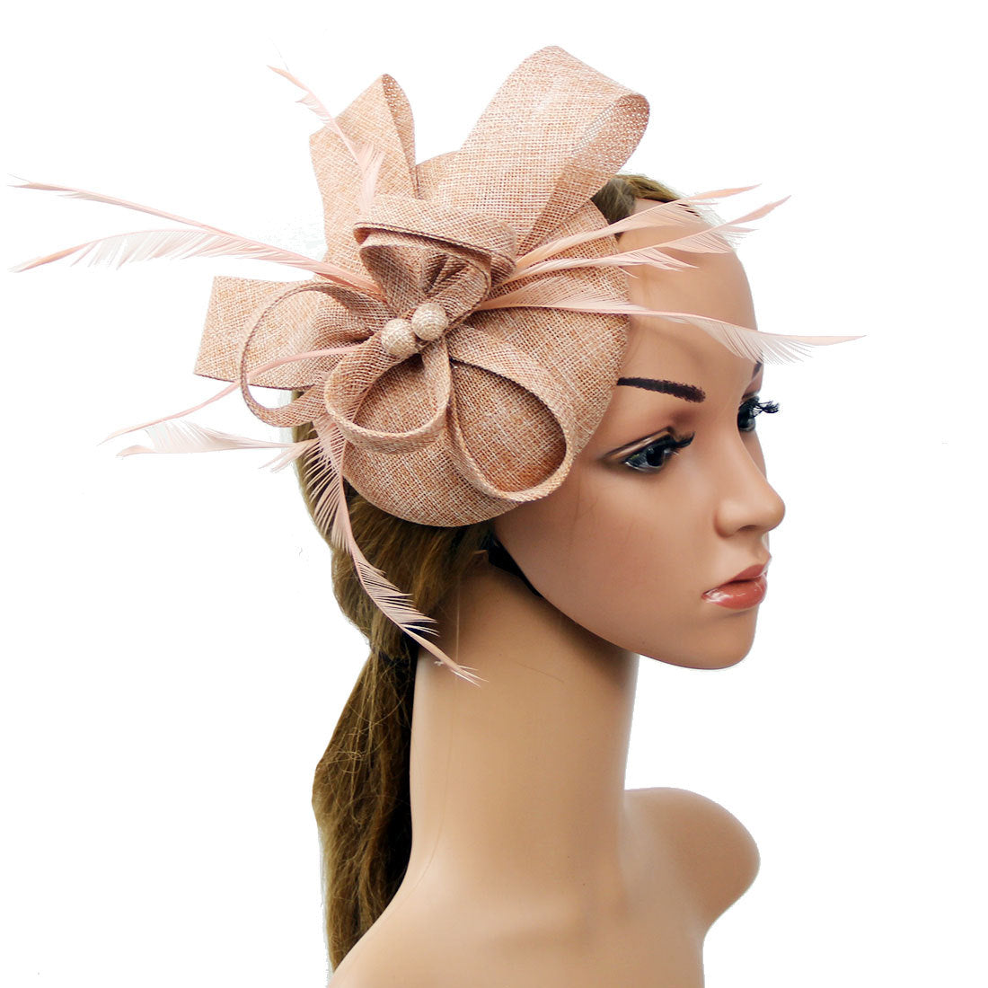 Linen Flower Headdress - Party & Wedding Hair Accessory